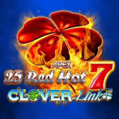 25 Red Hot 7 Clover Link game tile